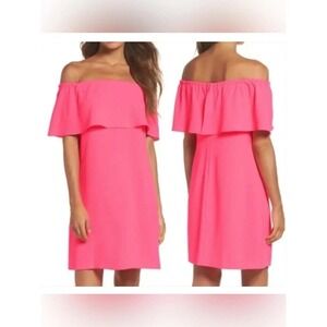 charles henry off the shoulder dress pink Charles Henry | Dresses | New Charles Henry Hot Pink Offshoulder Party  Trendy Summer Mini Dress Size S